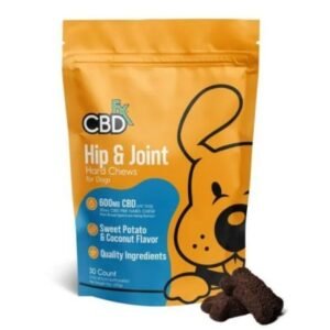 Hip & Joint Hard Chews Broad-Spectrum Hemp Extract / CBD (20 mg per chew)