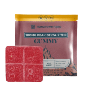 Peak Gummy – White Rhino x Wild Cherry (100mg)