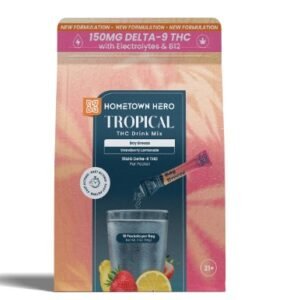 Tropical THC Drink Mix – Bay Breeze (Strawberry Lemonade)