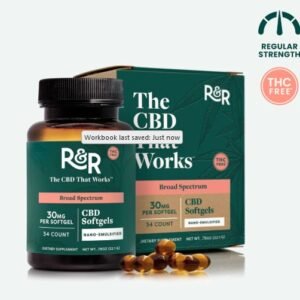 30mg / 34ct Broad-Spectrum Capsules