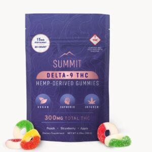 Summit Delta-9 THC Hemp-Derived Gummies – 15mg Strength