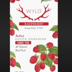 Wyld Raspberry Gummies – Sativa Enhanced