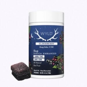 Wyld Elderberry Gummies – Sleep (Indica Enhanced)