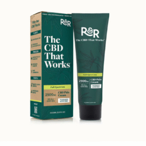 R&R Full Spectrum 2500mg CBD Cream