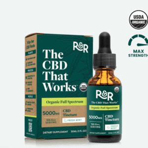 R&R Full Spectrum 5000mg CBD Cream