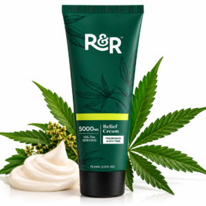 R&R 5000mg Full Spectrum CBD Cream