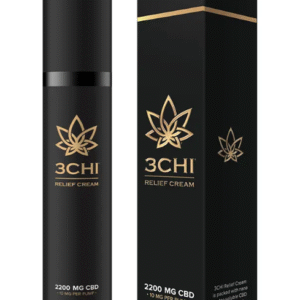 🖤 3Chi CBD Relief Cream – 2200mg