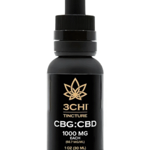 🖤 3Chi CBG:CBD Oil Tincture – 1000mg