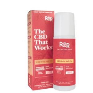 R&R 2500mg CBD Pain Roll-On | Targeted CBD Topical Relief