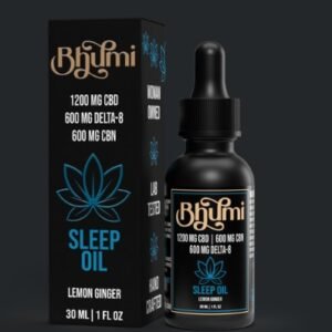 Bhumi Sleep Oil – 1200mg CBD + 600mg Delta-8 + 600mg CBN