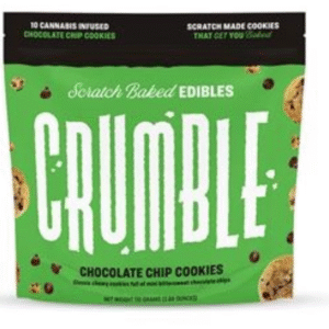 Crumble Chocolate Chip Cookies