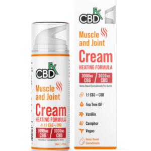 CBDfx Muscle and Joint Cream Heating Formula